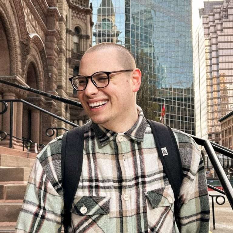 A photo of Evgeni Asenov in Toronto.